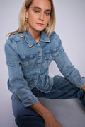 Anetta Jeansjacka | Blå