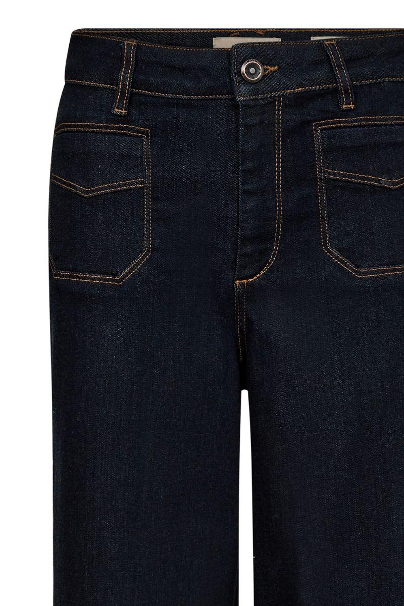 Colette Deluxe Jeans 32' | Dark Blue | Jeans fra Mos Mosh