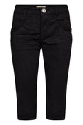 Naomi Treasure Pant Capri | Capri Svart