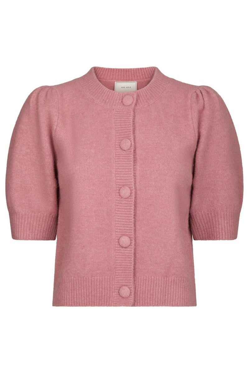 Trudy Knit Cardigan | Rose | Strik fra Neo Noir