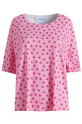 Alma T-shirt | Rosa vattenmelon