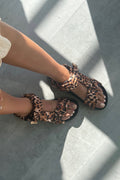 Carrie Sandaler | Brun Leopard