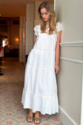 Ankita S Voile Klänning 162046 | Vit