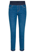Shantal Ankle Pa Raw | Mellanblå Denim