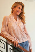 Lyla S Voileblus | Dusty Rose