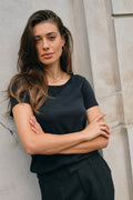 Arden Organic O-Ss T-shirt | Svart
