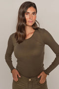 Elaine O-Ls Seamless T-shirt | Havssköldpadda