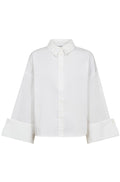 Hina skjorta med bred manschett 35939 | Vit