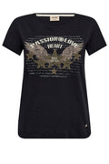 Zibby O-Ss T-shirt | Svart