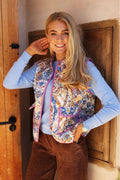Mimi Väst | Blå Ros Paisley