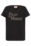 Elvi O-Ss T-shirt | Svart