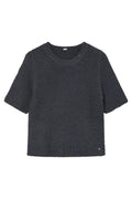 Shanne Knit T-Shirt 54405 | Midnatt