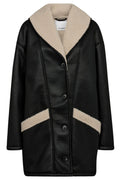 Sibbacc Shearling Box Jacket | Svart