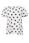 Zelda S/S T-shirt | Vit prickig