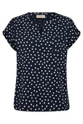 Viva Tee 205751 | Marinblå Blazer Star Offwhite