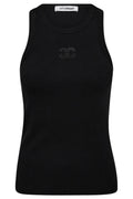 Sahara Broderad Linne 33151 | Svart