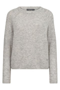 Talli Ls Stickad | Grå Melange