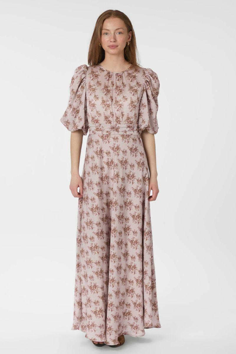Kikka Wild Rose Dress | Dusty Rose | Kjole fra Neo Noir