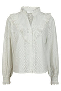 Degas Broderad Blus 163440 | Off White