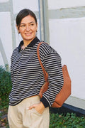 Sara Randig Poloblus | Marinblå