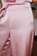 Emmett Heavy Sateen Byxor | Evening Rose
