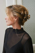 Liza Mesh Spetsblus | Svart