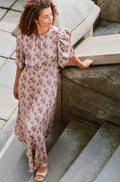 Kikka Wild Rose Klänning | Dusty Rose
