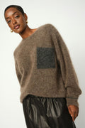 Alila Mohair Stickad | Falcon