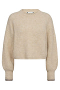 Coralie Crop Rib O-Knit 32140 | Benfärgad