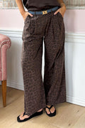 Abbie Wideleg Byxa | Mocca Leo