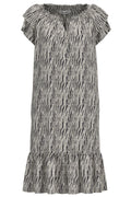 Sunrise Crop Carolacc Klänning | Offwhite Svart