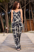 Luna Ella Jumpsuit | Svart konst