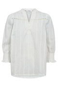 Maddie Frill Ss Shirt 35819 | Vit