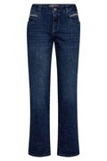 Carla Naomi Deco Jeans Regular | Regular Blå Tvätt
