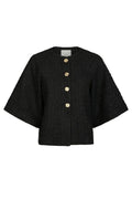 Rosella Boucle Minijacka | Svart