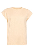 Ulla T-shirt | Krämfärgad