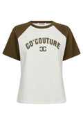 Edge Block T-shirt 33169 | Offwhite Militär Olivgrön