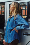 Lisea Skjorta 206588 | Mellanblå Denim