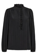Blus med havsmönster 204789 | Svart