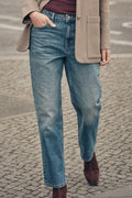 Relee Mai Jeans Regular | Regular Blå Tvättad