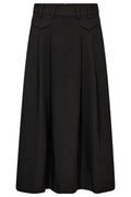 Luna Pocket Plisserad Kjol 34222 | Svart