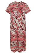 Lisa Klänning 206177 | Korall Blush Hot Coral