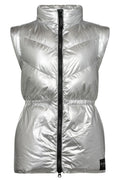 Metalcc Pufferväst | Silver