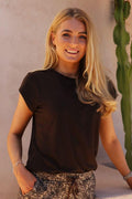 Alma U T-shirt | Mocka