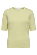 Mormors Broderad Ls T-shirt | Citrus