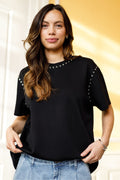 Joni Ss T-shirt | Svart