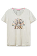 Caro O-Ss T-shirt | Ecru