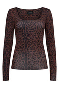 Lotus Ls Topp | Brun Svart Leo