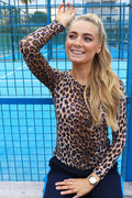 Mesh Ls Tshirt | Lux Leo Cobolt hjärta