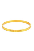 Belle Et Rebelle Armring | Gyllene